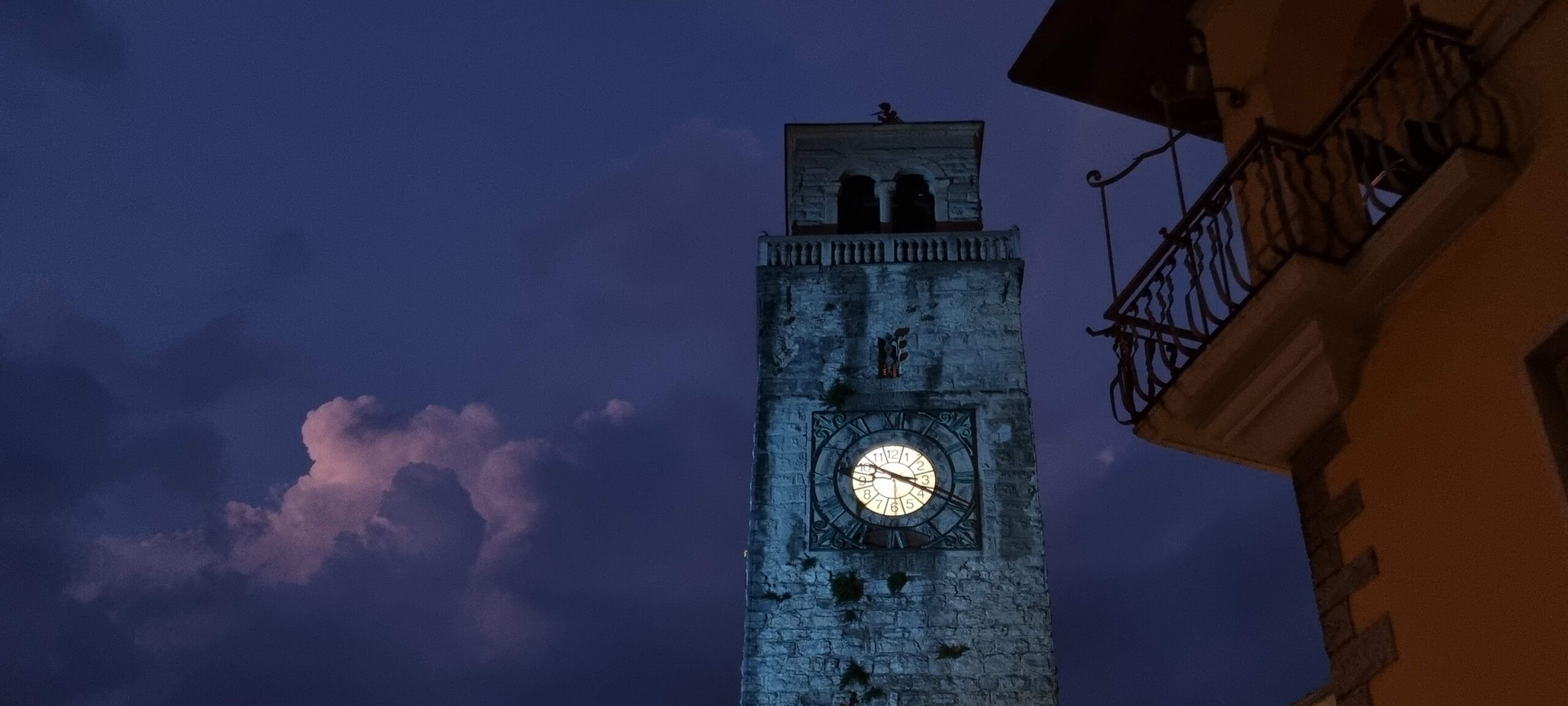 Riva del Garda by night