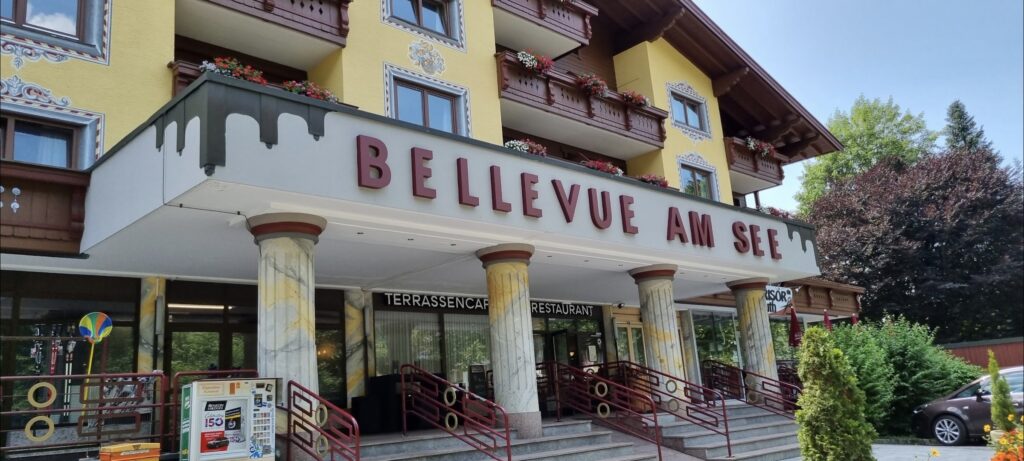 Frokost på turen gennem Østrig - Bellevue am See, Walchsee